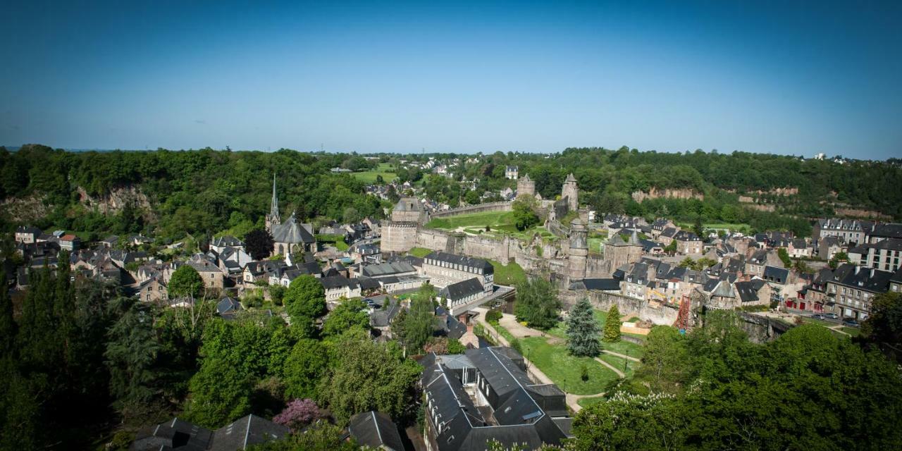 Hotel Particulier Le Mercier De Montigny -Une Nuit Sur Les Remparts- Fougères Buitenkant foto